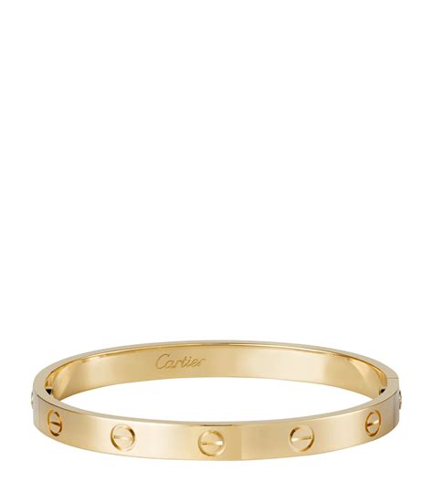 cartier gold love bracelet|cartier gold love bracelet used.